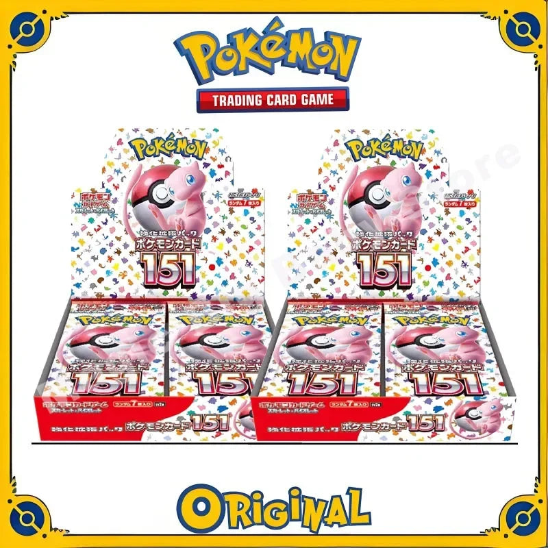 Genuine Original Pokemon PTCG Card Japanese Version SV2a First Generation 151 Pikachu Dream Booster Pack