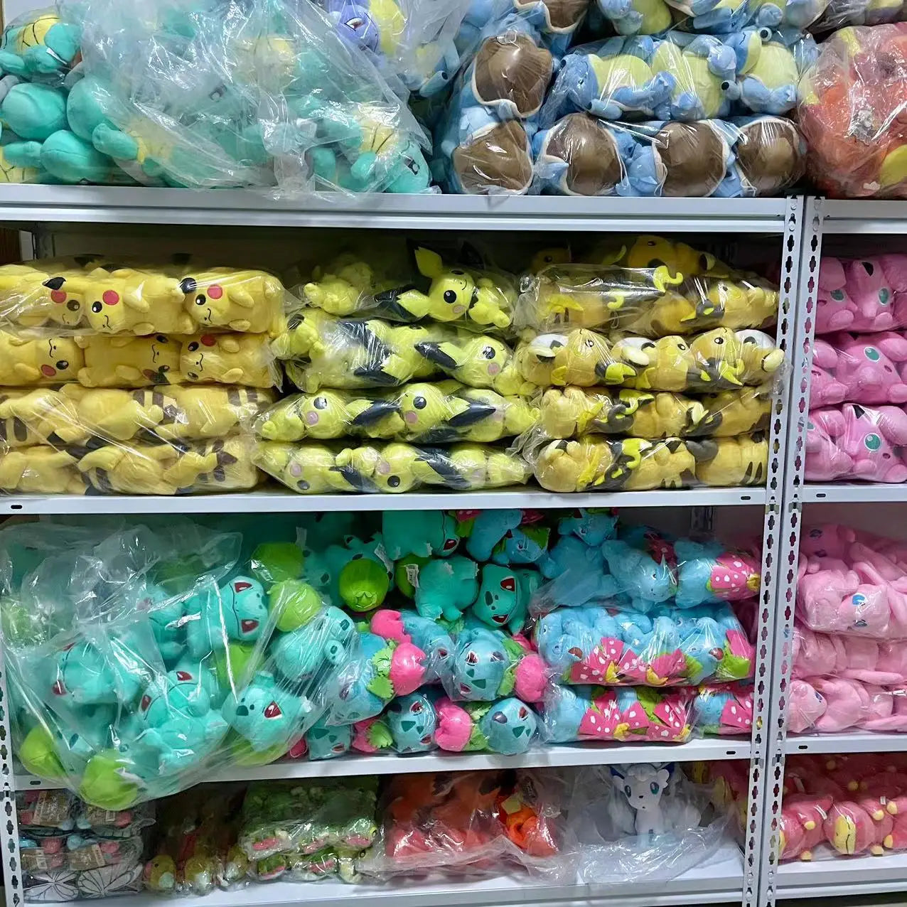 20cm Kawaii Pikachu Plush Toys Anime Pokemon Raichu Doll Cartoon Pidgeotto Butterfree Snorlax Plushie Children Collectible Toys