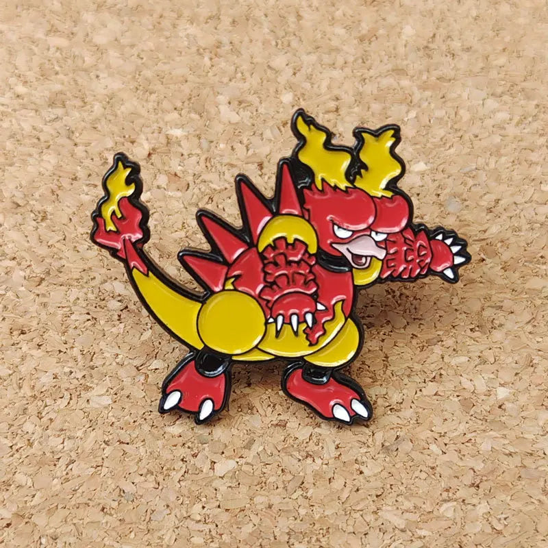 Anime Pokemon Enamel Pins Pikachu Cartoon Metal Brooch Badge Fashion Jewellery Clothes Hat Backpack Accessory Gifts