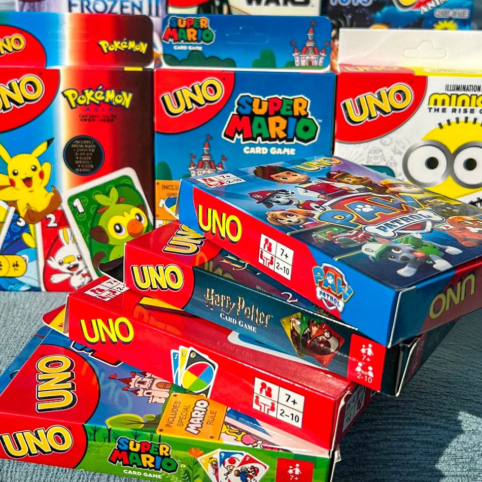 UNO FLIP! Pokemon Board Game Anime Cartoon Pikachu Playing Cards Table Game for Adults Kids Birthday Christmas Gift Toy